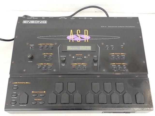 完璧 ENSONIQ ASR-X エンソニック サンプラー、シーケンサー DJ機器 おもちゃ・ホビー・グッズ￥21,780-www.dawajen.bh