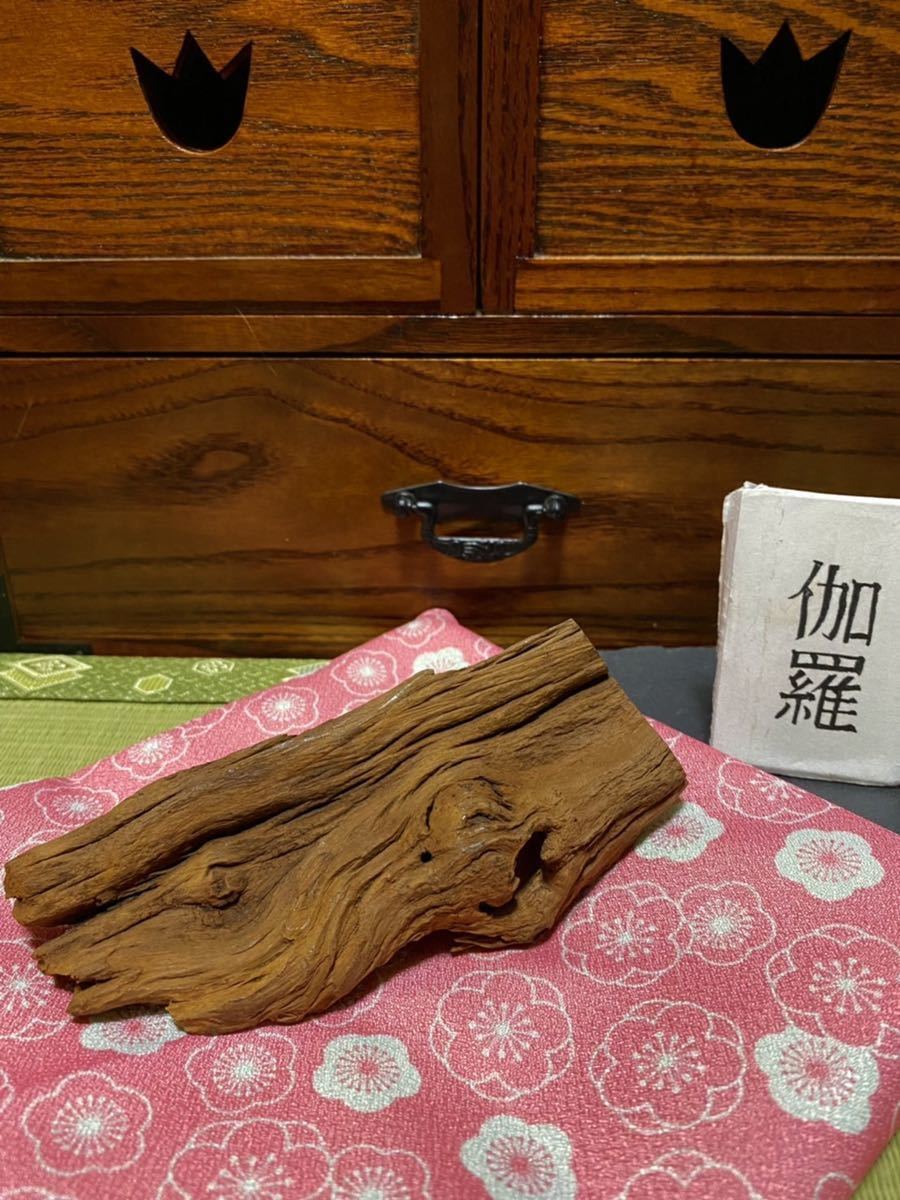 極上【伽羅】沈香 ベトナム産 約90.30g #お香#伽羅#沈香#香道具#香道
