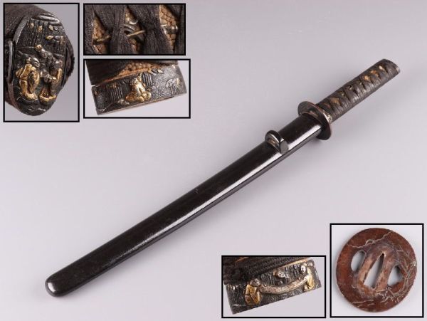 刀 鍔 アンティーク 古武器 古美術