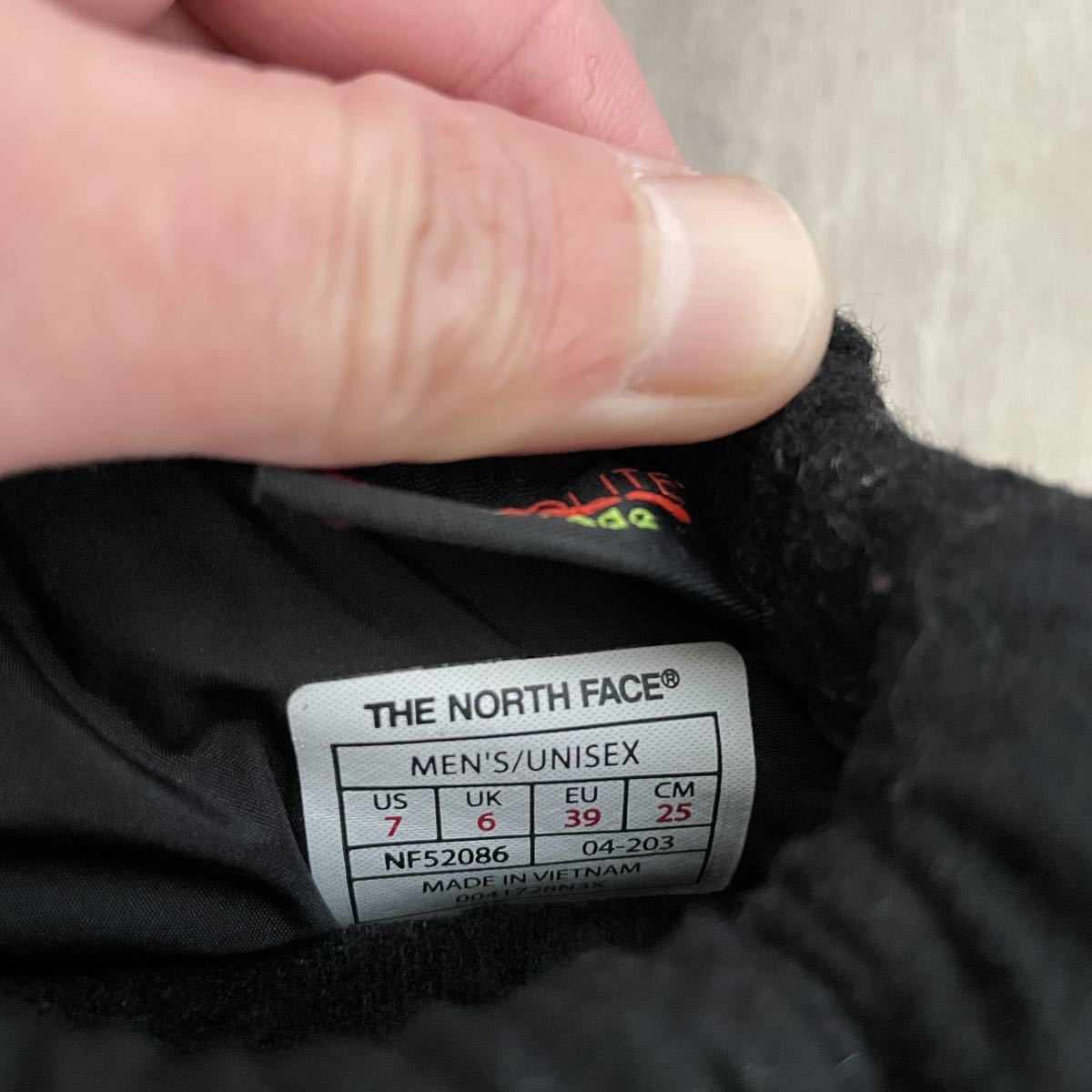 THE NORTH FACE ザノースフェイス ヌプシトラクションライトモック キャンプ アウトドア 冬靴 普段使い ダークグレー 25.0_画像8