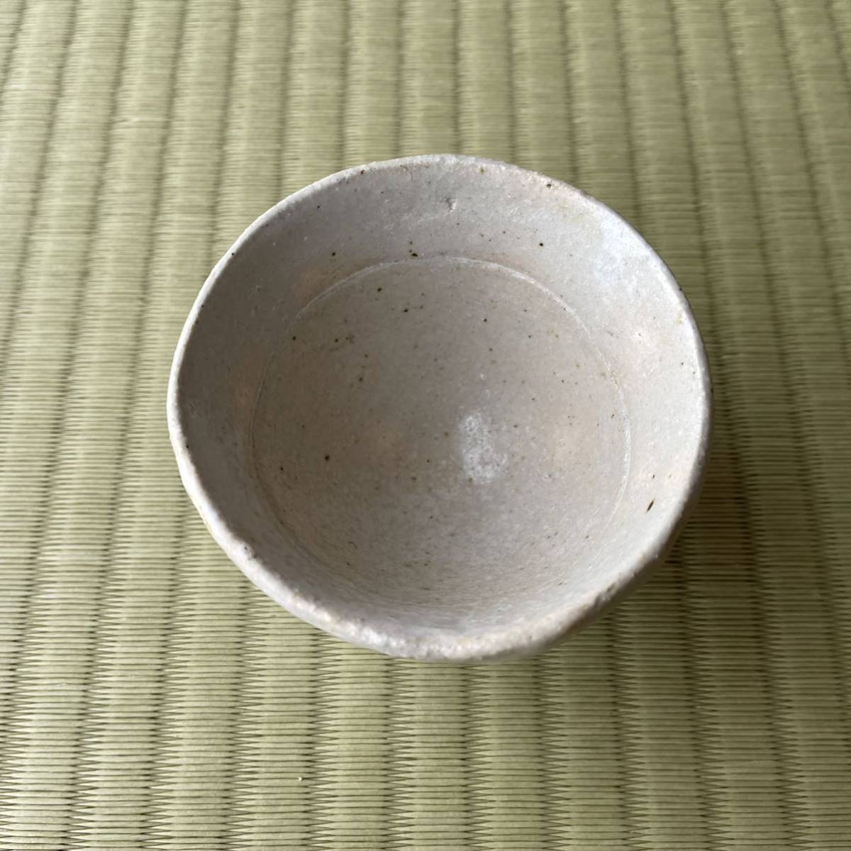  Shigaraki . кружка чашка саке cup белый 