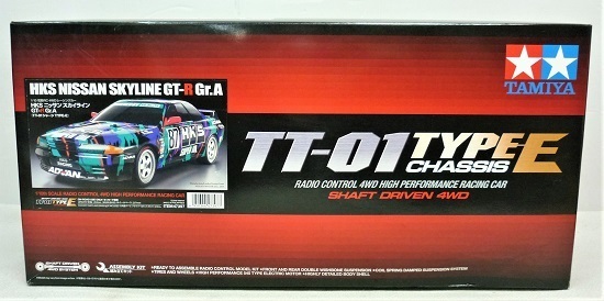 ○【未組立】TAMIYA 1/10 HKS NISSAN SKYLINE GT-R Gr.A (TT-01