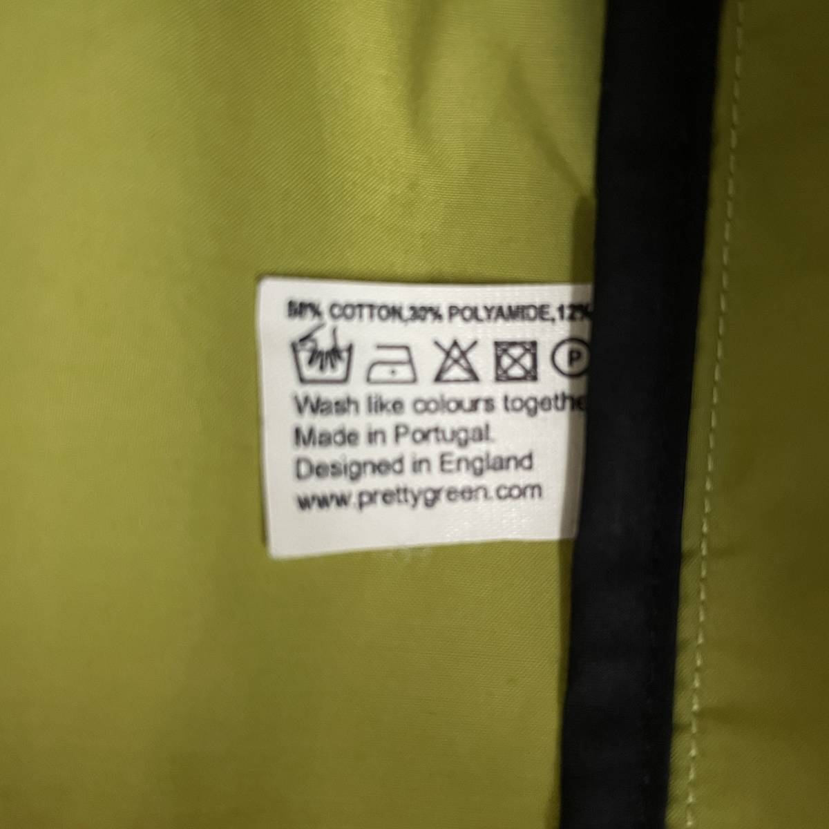 Pretty Green Monkey Jacket LIME M プリティ グリーン ライムの画像5