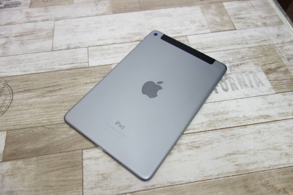 ジャンク Wi-Fi不良 iPad mini 第4世代 128GB Wi-Fi+Cellular MK762J/A