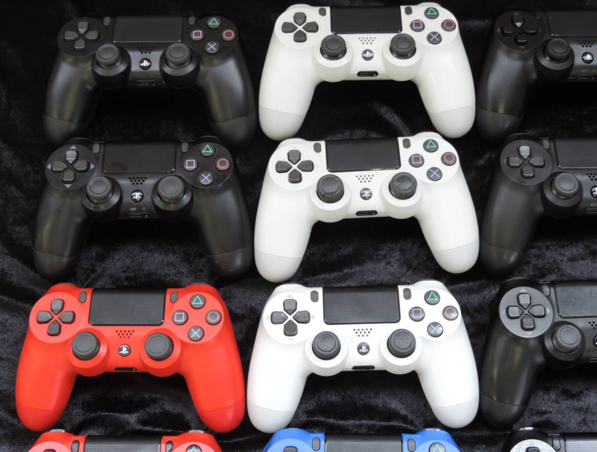 PS4 ワイヤレスコントローラー まとめて18点 SONY DUALSHOCK4 CUH