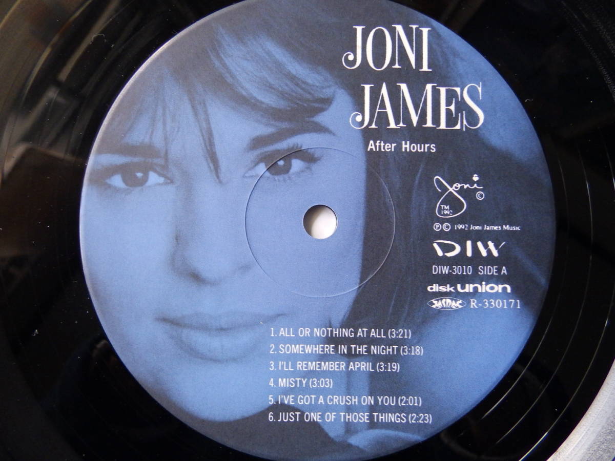 【日DIW-３０１０】JONI JAMES（Vo）・After Hours・ウエストコーストの一流ジャズメンをバックにジョニの本格的ジャズアルバム！_画像3