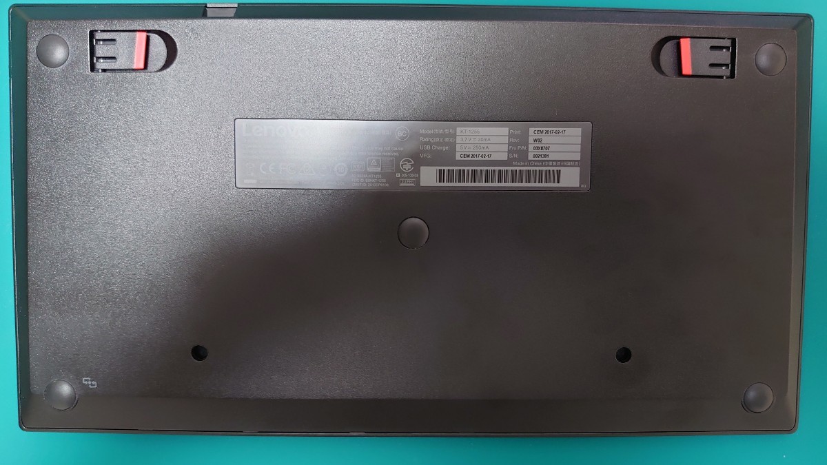 Lenovo ThinkPad Bluetooth キーボード KT-1255