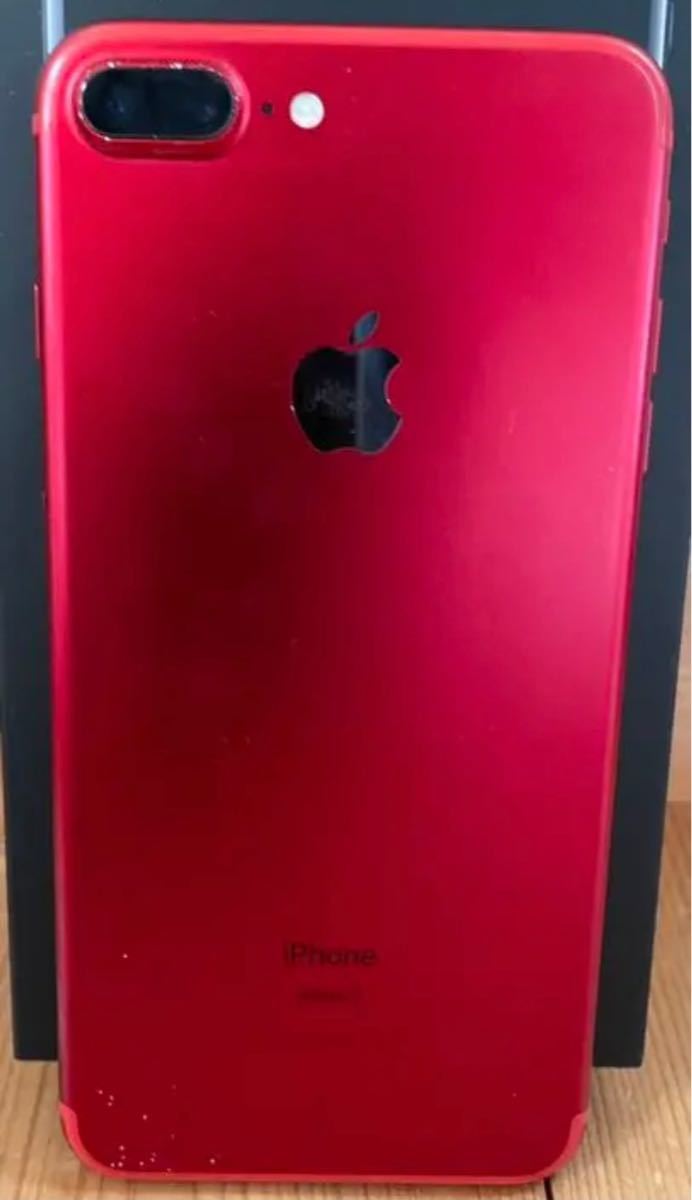 iPhone 7 Plus Red 128 GBdocomo購入　Simロック解除済