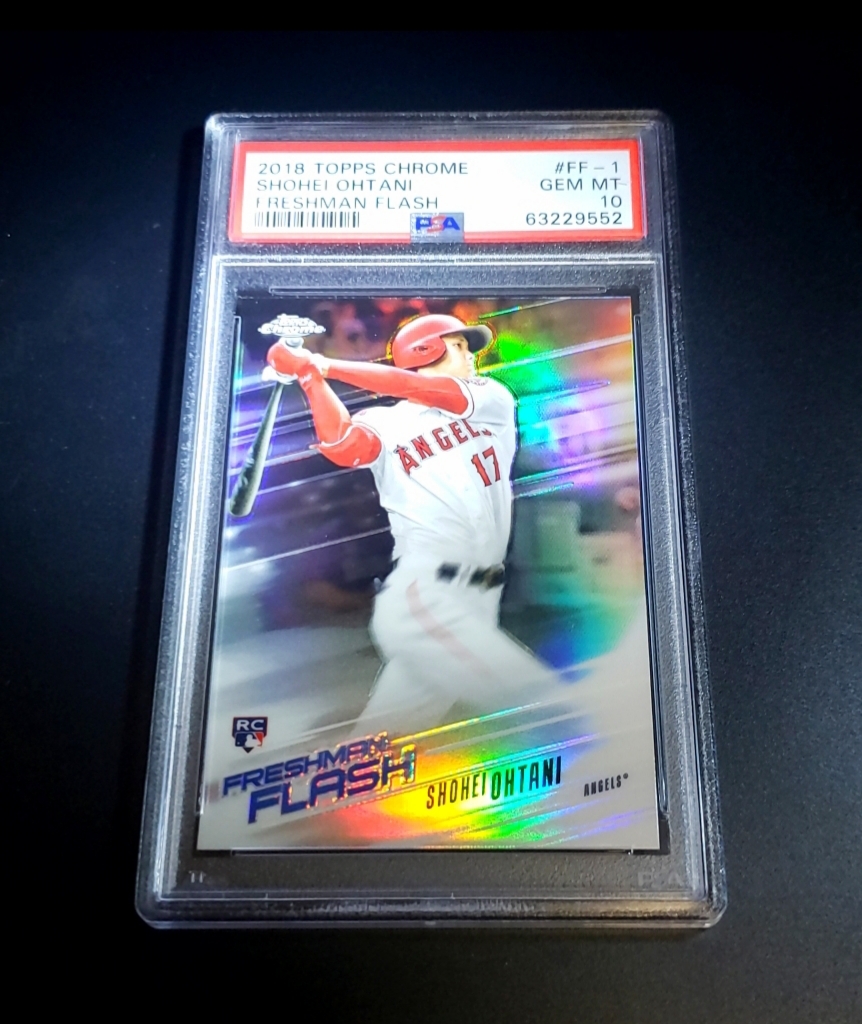 PSA10☆リフラクター仕様 ルーキーカード クローム 大谷翔平 2018