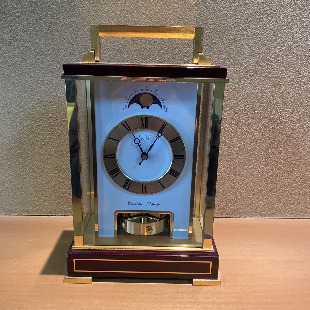 ☆SEIKO セイコー DECOR WESTMINSTER-WHITTINGTON 置時計 クォーツ