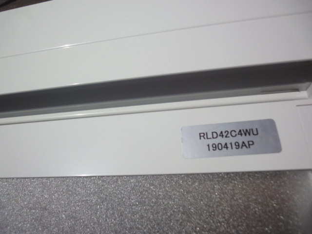 Q-458 パナソニック 浴室ドア 2枚折りドア 折戸 ホワイト RLD42C4WU DIY リフォーム 修理 修繕 補修 3