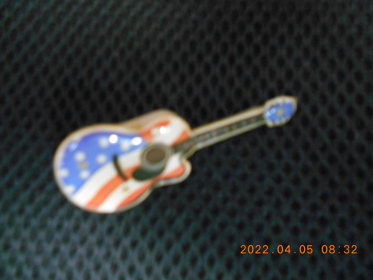 アメリカ国旗　ギターピン_画像1