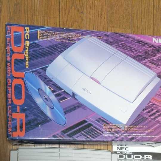 います ヤフオク! PCエンジンDUO-R本体 箱説明書付きコントローラ