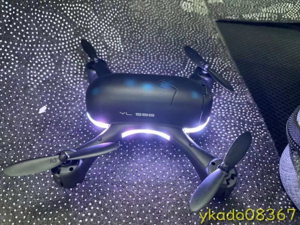 売れ筋がひ贈り物! P1791: Ledライト付きミニドローン 4kデュアルカメラ hd 2022 p ドローン本体