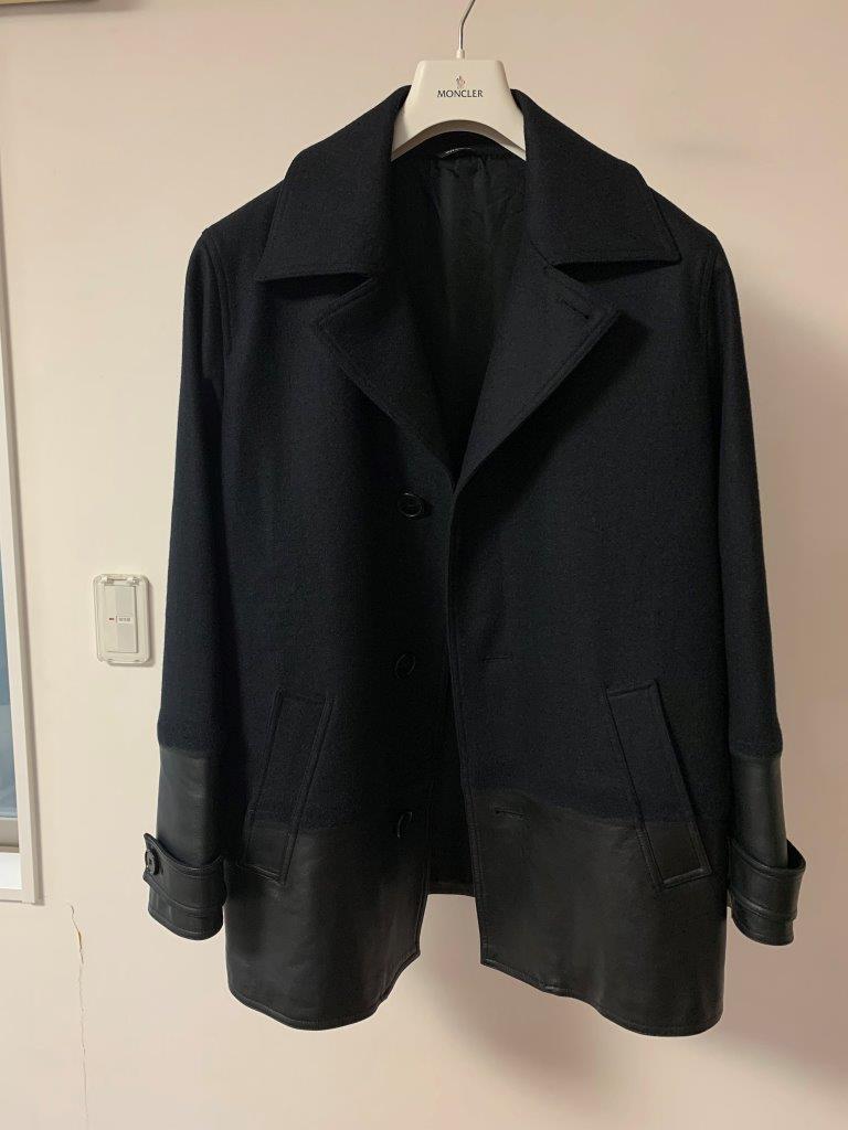 エルメス 超稀少コレクション ファントム レザー コート ジャケット 幻