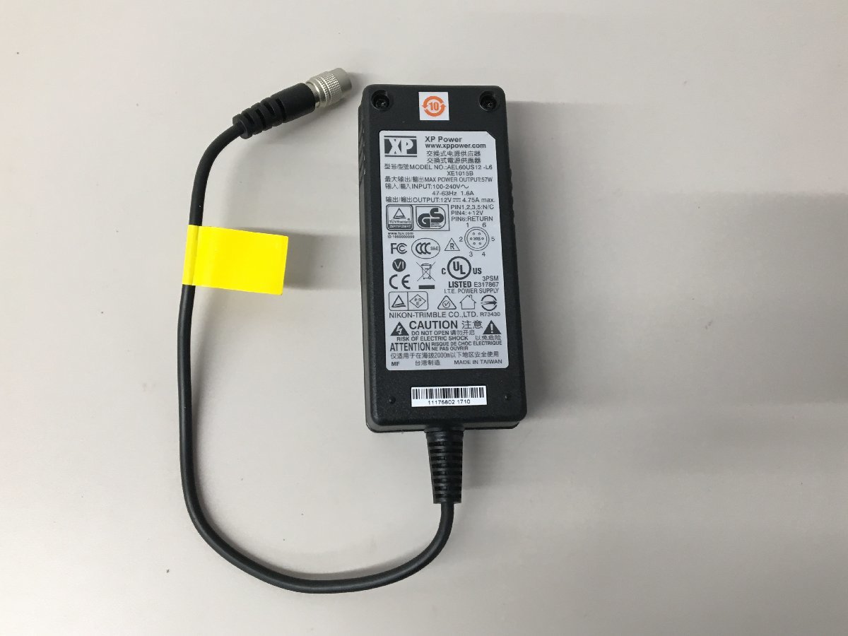 XP　Power ACアダプタ-　AEL60US12-L6　（12V-4.75A）　中古動作品　（管：2A2-M13）_画像1