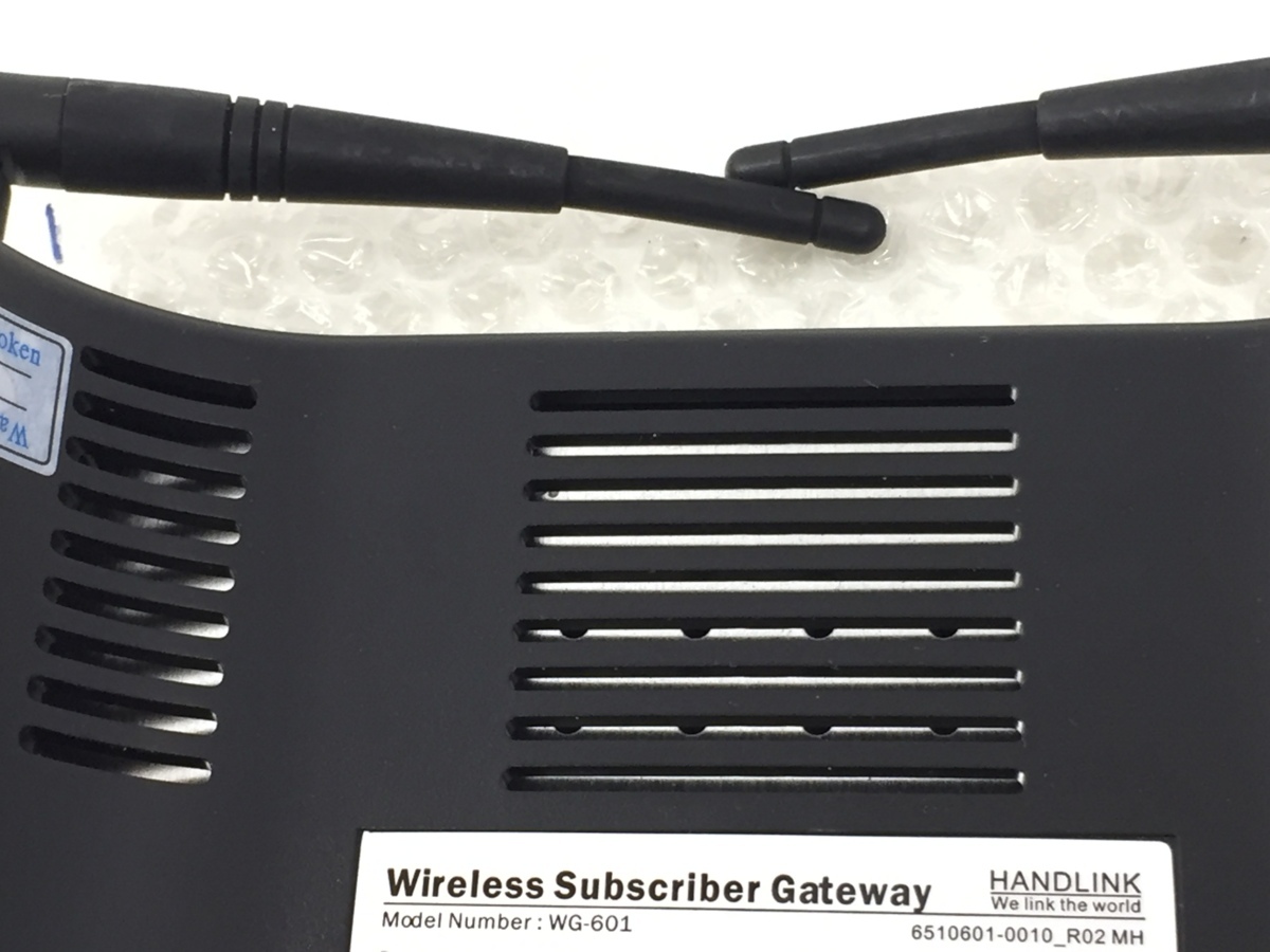 Wireless Subscriber Gateway WG-601 電源アダプター付属（管2B6-N4)_画像6