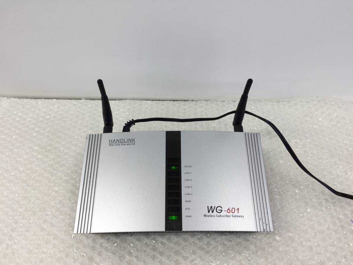 Wireless Subscriber Gateway WG-601 電源アダプター付属（管2B6-N4)_画像2
