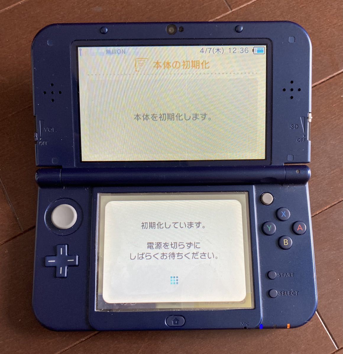 ニンテンドー 3ds LL 青 ブルー カセットケース new