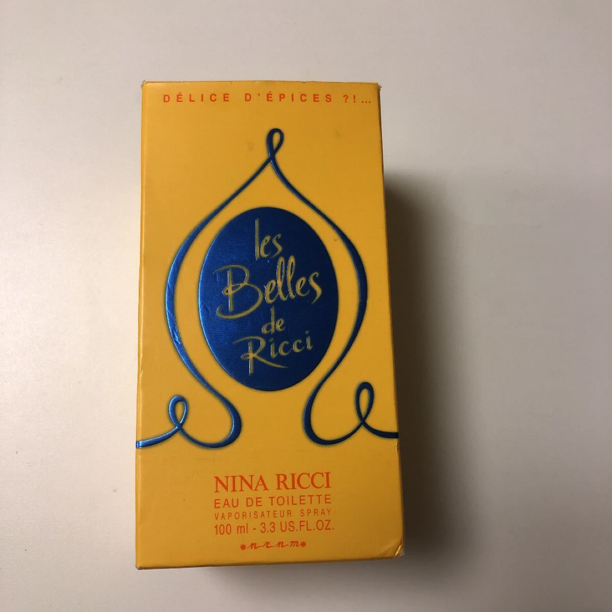 ニナリッチ NINA RICCI レ　ベル ドゥ リッチ 3  スパイシーデリス EDTSP 100ml  未使用品