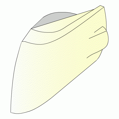 コンフォート YXS11 左 クリア コーナー ランプ 81520-43050_画像4