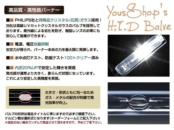 1ヶ月保証 車検対応 純正交換 スバル プレオ H14.10～ RA1・2 9006(HB4) HID キット フォグランプ 35W 6000K バラスト バーナー_画像3