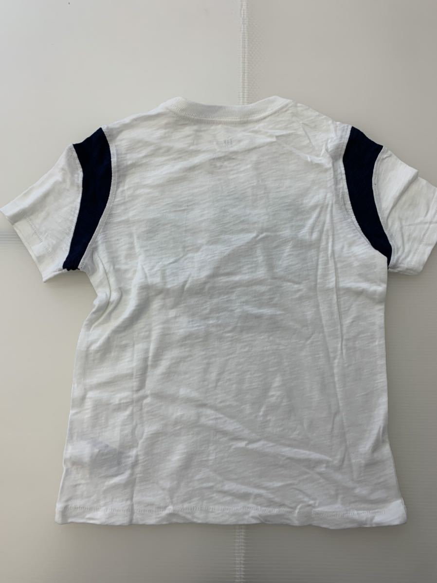 #GAP# new goods #110# Gap # popular T-shirt #GAP Logo #USA# white # Logo T-shirt # sleeve. switch . stylish. #4.2-2