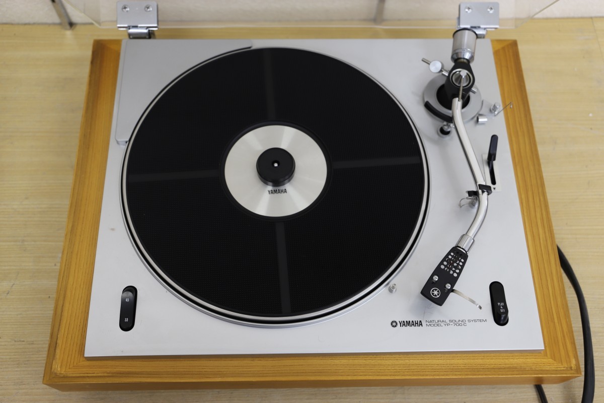 YAMAHA ヤマハ YP-700C ターンテーブル レコードプレーヤー/SHURE
