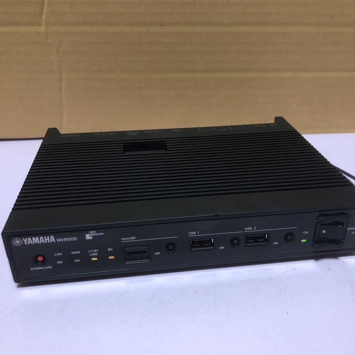 超美品の YAMAHA NVR500 ブロードバンドVoIPルーター