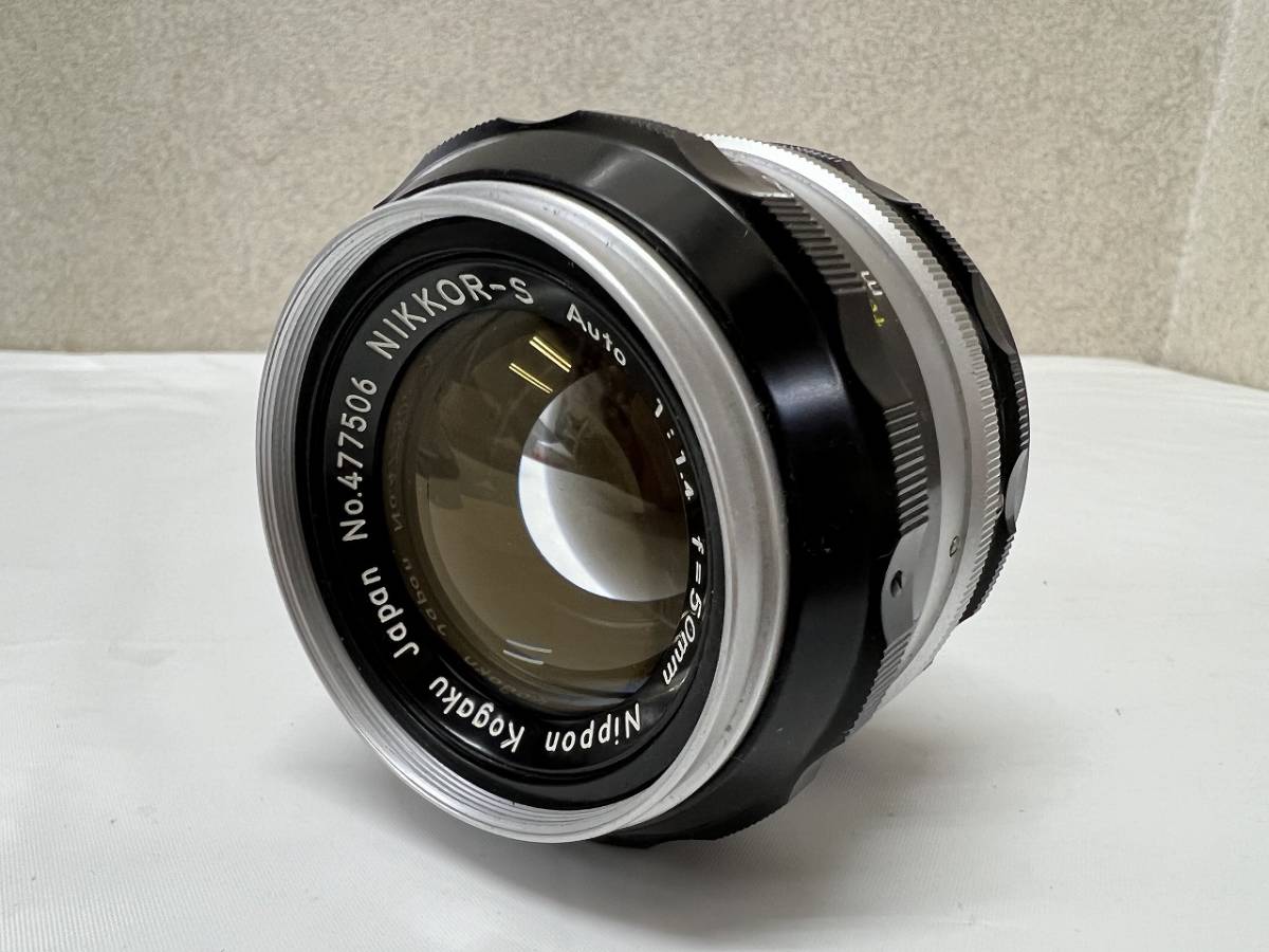 ■Nikon/ニコン■NIKKOR-S■Auto■1:1.4■f=50mm■カメラレンズ■ジャンク■_画像2