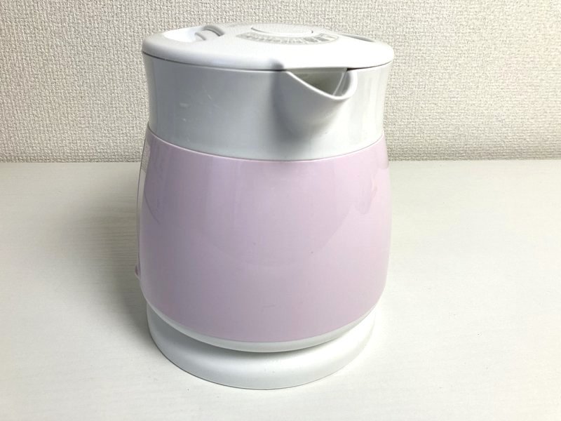 送料無料 ■ タイガー魔法瓶 電気ケトル 安心・安全機能 ピンク 0.6L PCF-G060