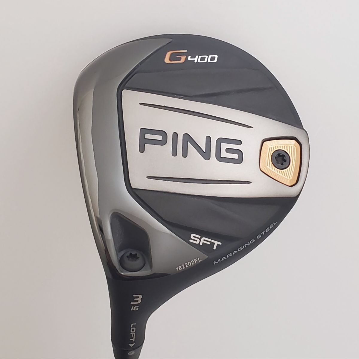 使用僅少 美品 レフティ ピン G400 SFT フェアウェイ 3W 16度 ALTA J