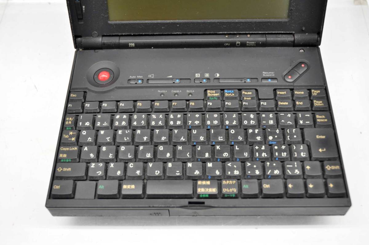 【ジャンク品】IBM ThinkPad 220 2432-SJ8 ① IBM ThinkPad 220 2432-SJ8 動作品ジャンク - メルカリ