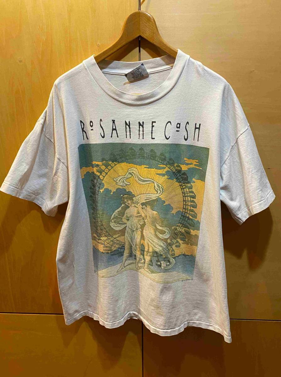 古着 ロザンヌ キャッシュ Roseanne Cash Tシャツ 90s ビンテージ ジョニー カントリー XL_画像1