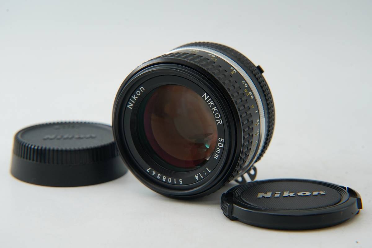 並品 】 ニコン NIKON Ai-s NIKKOR 50mm f1.4 MF レンズ #2941 www