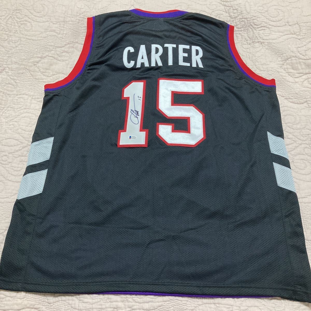 ヴィンス・カーターVince・Carter直筆サイン入りジャージ希少