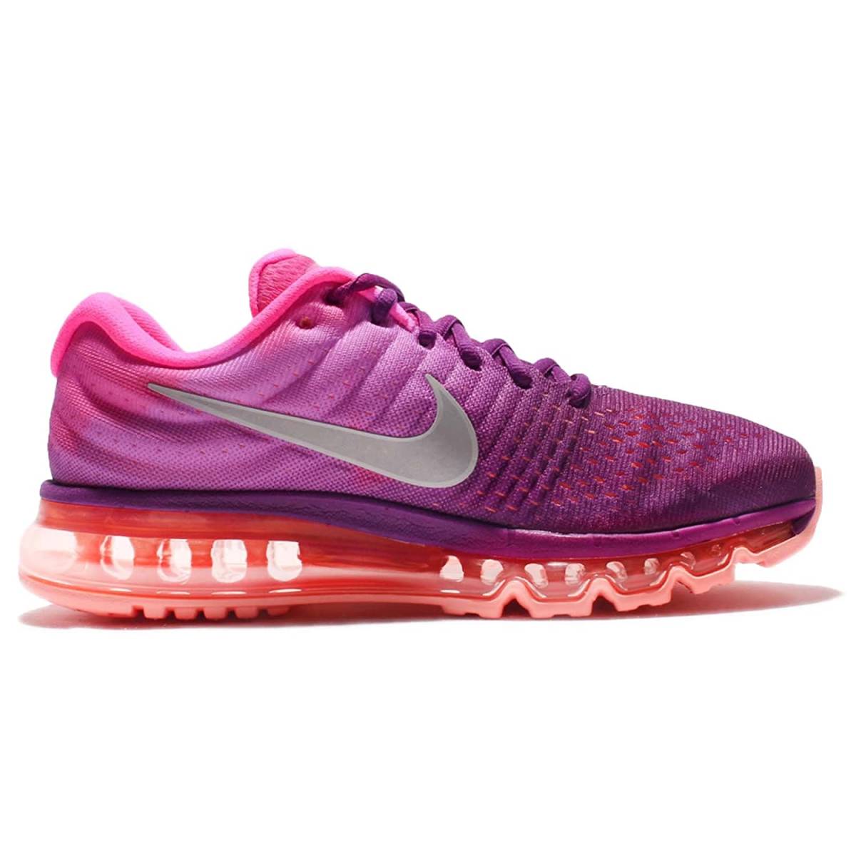 ヤフオク! - NIKE WMNS AIR MAX 2017 紫/ピンク/薄オレンジ
