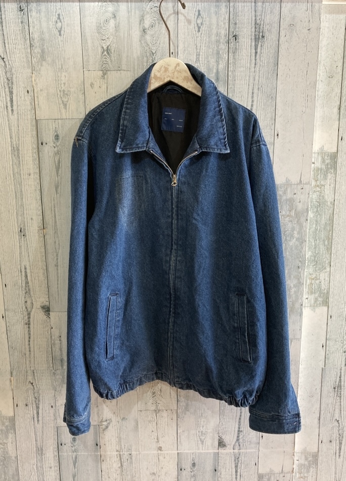 ZARA ザラ シンプルデニムジャケット フロントジップ ブルゾン ZARA ザラ シンプルデニムジャケット フロントジップ ブルゾン