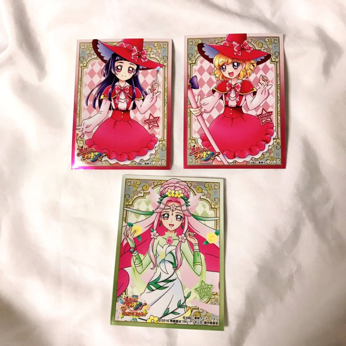 セール特別価格 アクリルアートボード3点セット魔法使いプリキュア