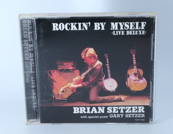 Yahoo!オークション - BRIAN SETZER「ROCKIN' BY MYSELF」ブライアン・...