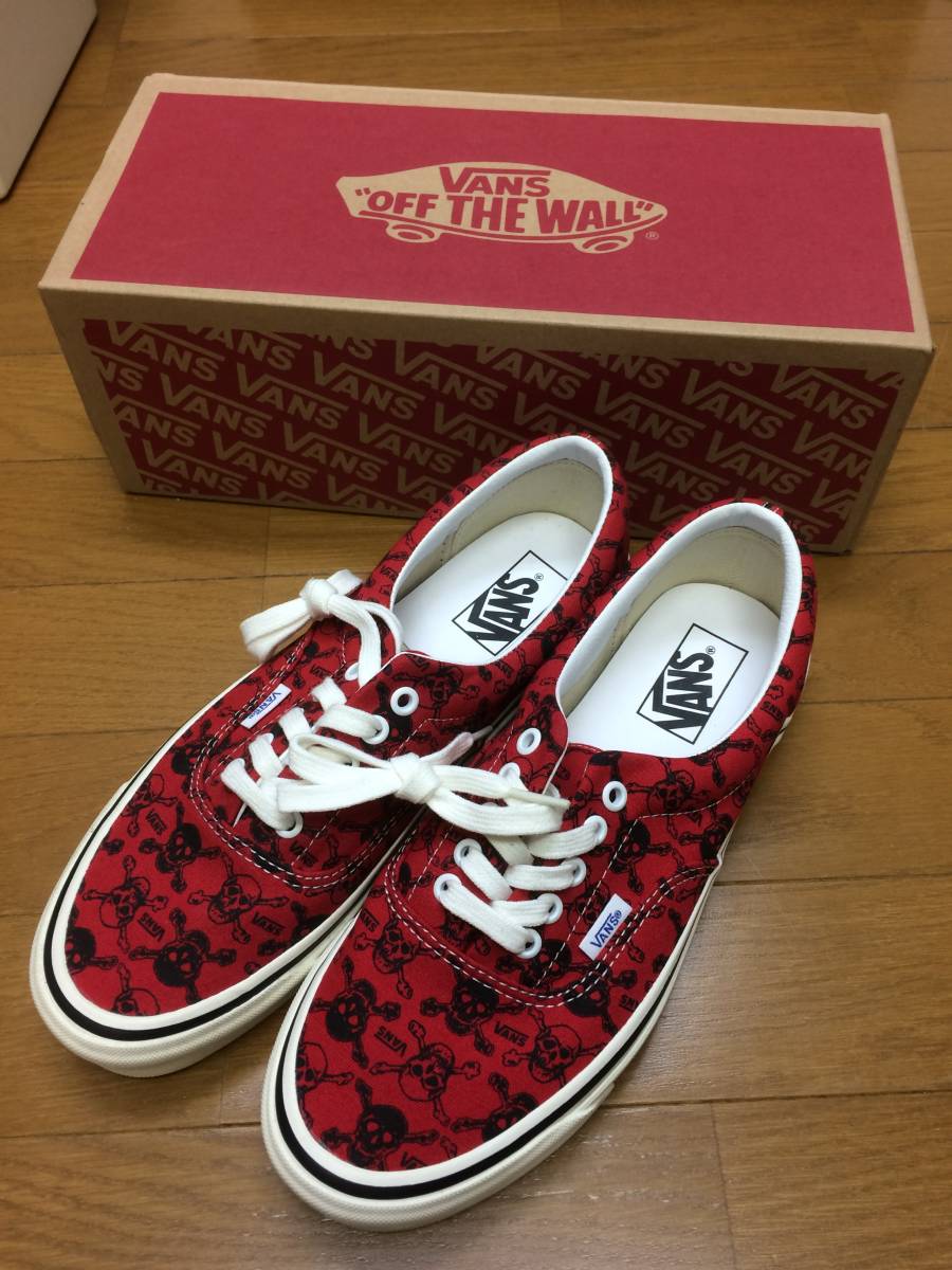バンズ エラ ドクロ柄 レッド スカル柄 パイレーツ VANS ERA バンズ エラ ドクロ柄 レッド スカル柄 パイレーツ VANS ERA