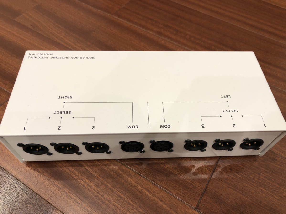 ☆美品☆ORB Audio 3chラインセレクター【LS-X0i】入力1/出力3タイプ