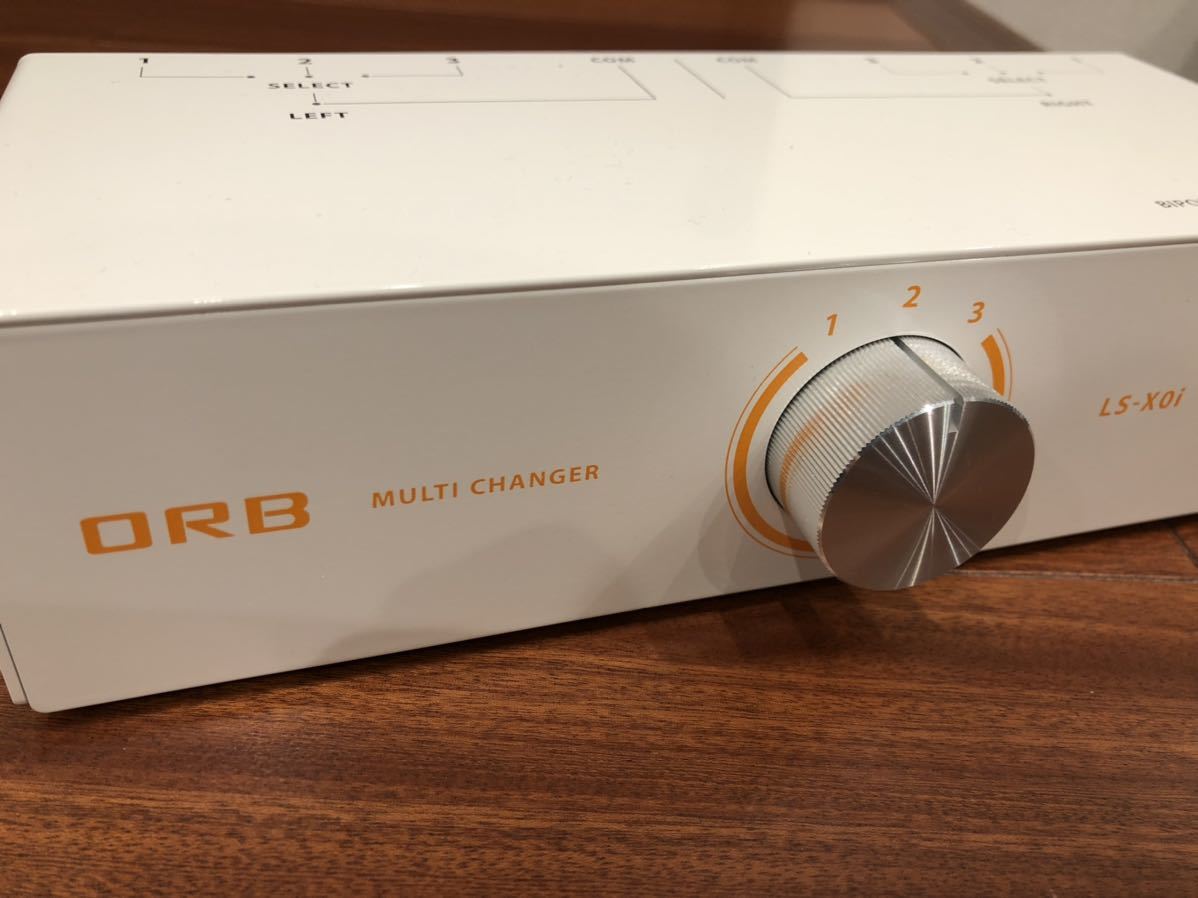 ☆美品☆ORB Audio 3chラインセレクター【LS-X0i】入力1/出力3タイプ