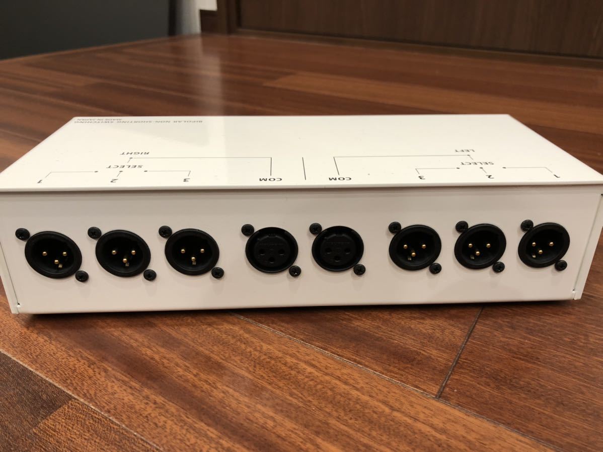 ☆美品☆ORB Audio 3chラインセレクター【LS-X0i】入力1/出力3タイプ