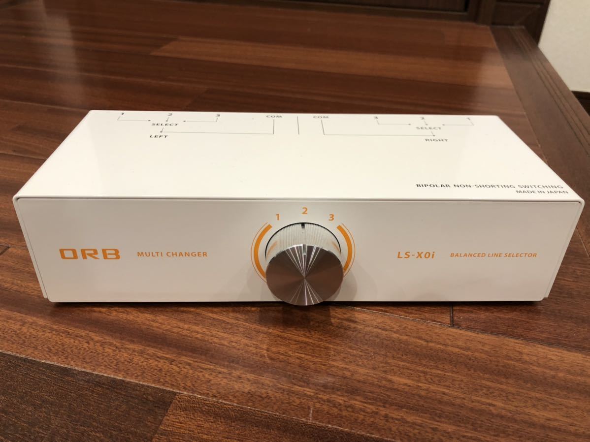 ☆美品☆ORB Audio 3chラインセレクター【LS-X0i】入力1/出力3タイプ