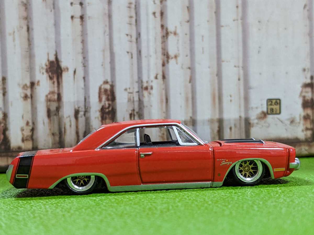 *1/64 Tomica size Dodge dirt stay nga- modified deep rim, lowdown,* besides various exhibiting!