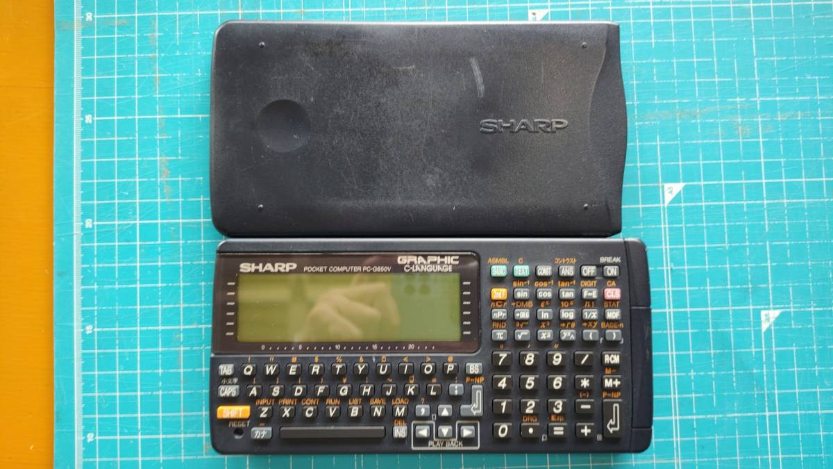 SHARP ポケットコンピュータ PC-G850V ポケコン シャープ ジャンク/ライン抜け_画像1