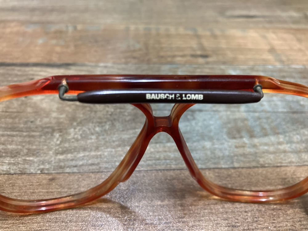 店頭展示品 新品 BAUSCH&LOMB 眼鏡フレーム サングラス ヴィンテージ トラディショナル アンティーク ビンテージ_画像6