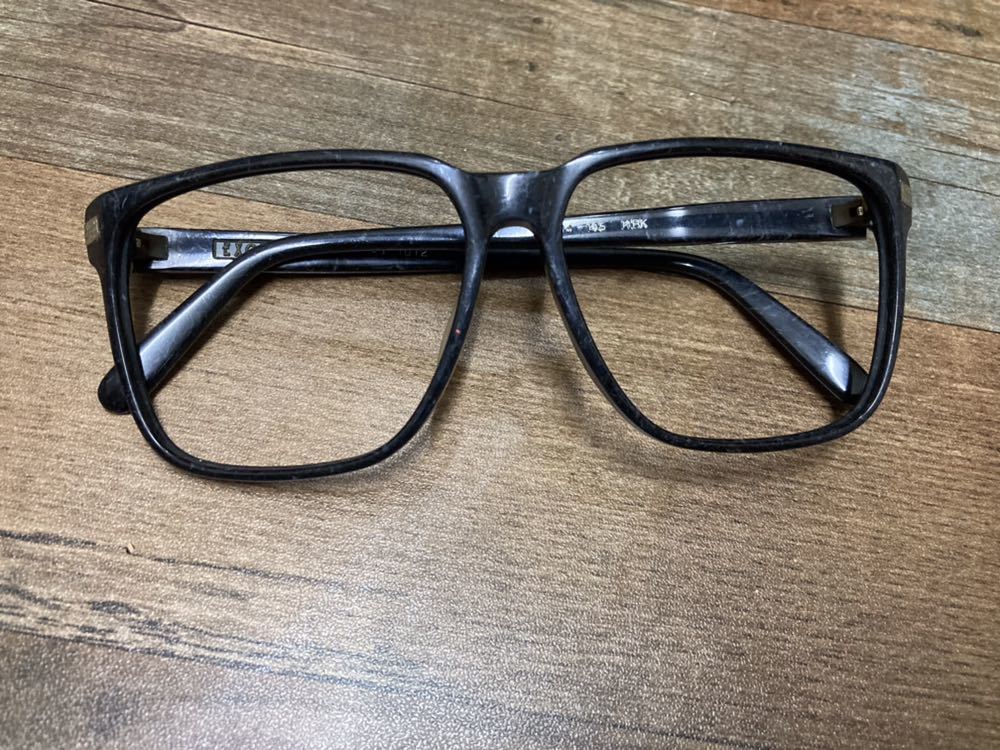 店頭展示品 新品 EXCEM 眼鏡フレーム サングラス ヴィンテージ トラディショナル アンティーク デカフレーム デッドストック_画像2