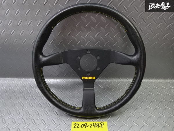 売り切り 最落無し 美品 MOMO モモ ハンドル ステアリング